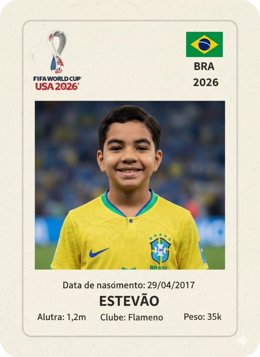 Panini FIFA World Cup 2026 стикер-карточка