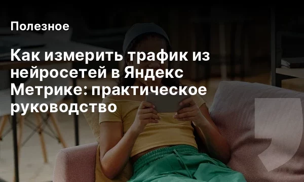 Как измерить трафик из нейросетей в Яндекс Метрике: практическое руководство