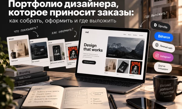 Портфолио дизайнера, которое приносит заказы: как собрать, оформить и где выложить Портфолио дизайнера, которое приносит заказы: как собрать, оформить и где выложить