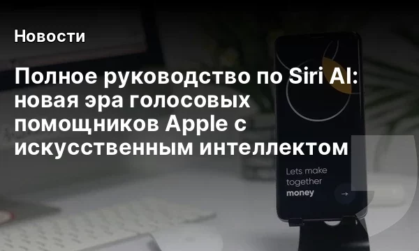 Полное руководство по Siri AI: новая эра голосовых помощников Apple с искусственным интеллектом