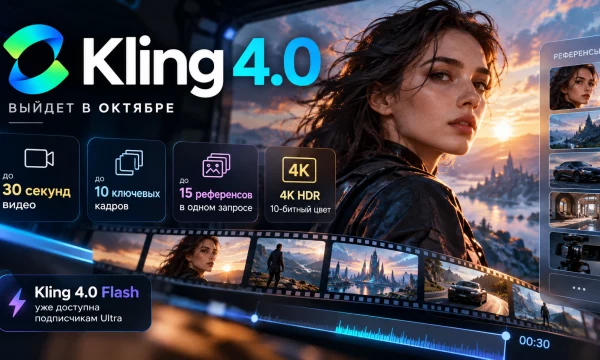 Kling 4.0 выйдет в октябре: что известно о новой модели для генерации видео