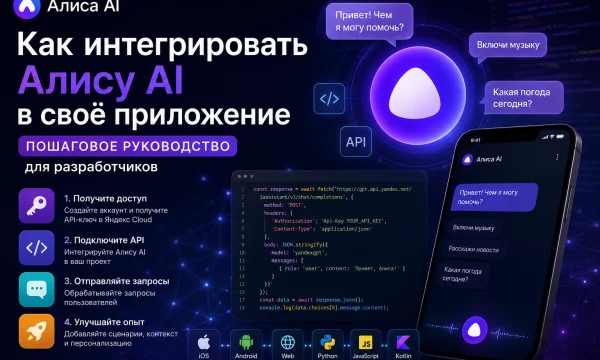 Как интегрировать Алису AI в своё приложение: полное руководство для разработчиков