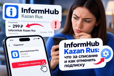 Что за списание MND INFORMHUB KAZAN RUS и как отменить подписку