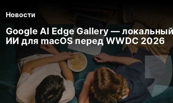 Google AI Edge Gallery&nbsp;&mdash; локальный ИИ для macOS перед WWDC&nbsp;2026